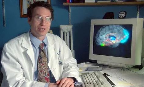 Neurologist Professor Andrew Newberg. What Neurology Can Tell Us About How We Think And Why It Matters. Portrait Photo.