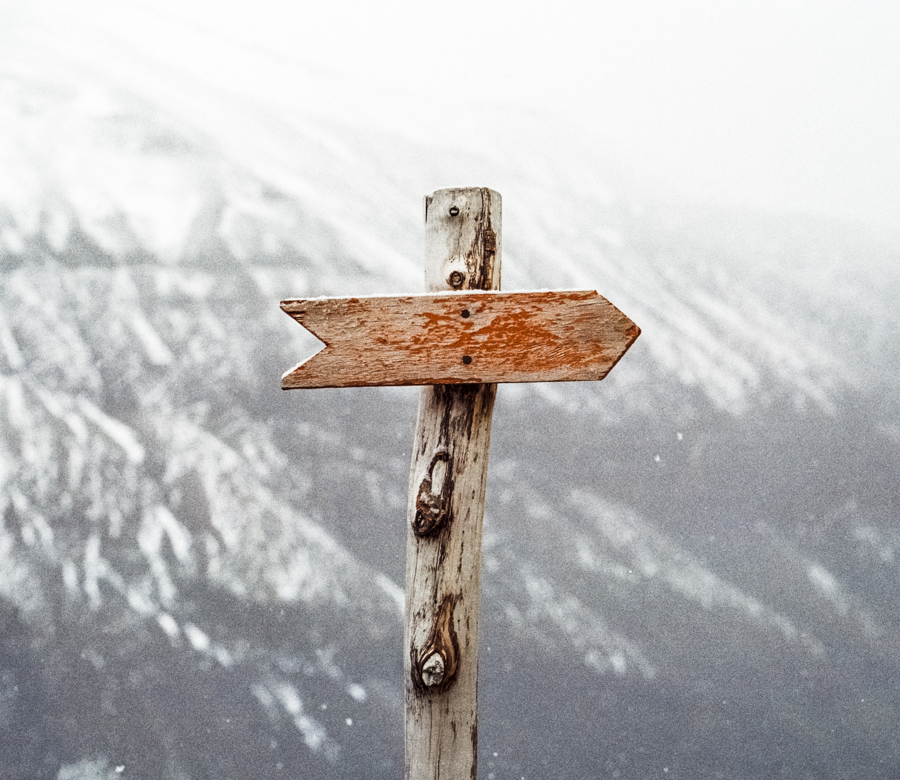Change Questions To Change Your Outcomes. Photo of a rough wooden signpost.