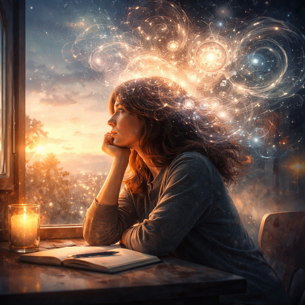 Reflections On Thought And Identity. Graphic