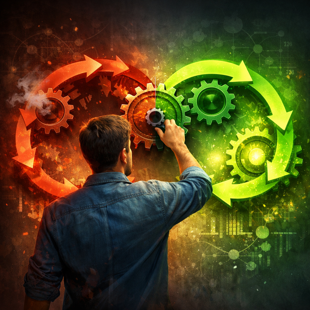 Converting Feedback Loops. Graphic