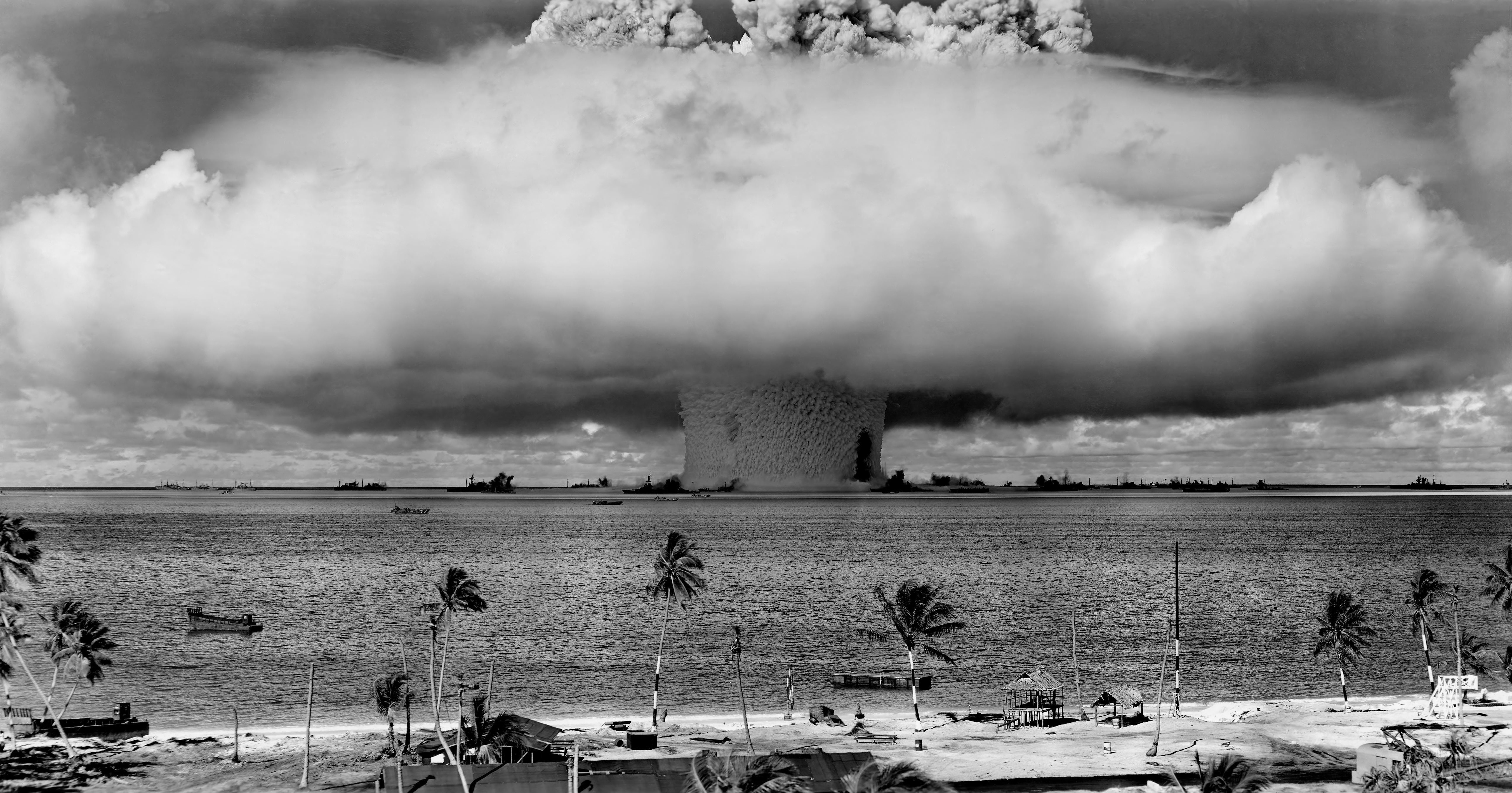 How to mitigate the effects of extreme variation. Picture of nuclear explosion.