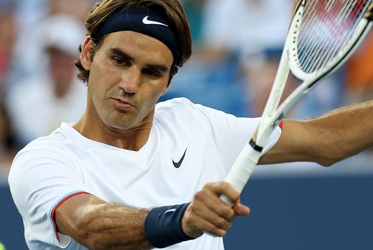 How To Win Without Succeeding - picture of Roger Federer playing tennis.