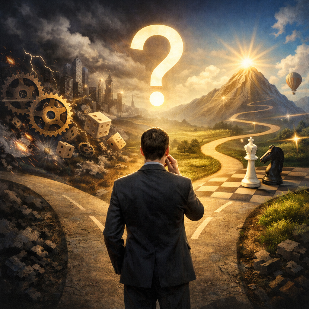 How To Handle Complex Decisions. Graphic