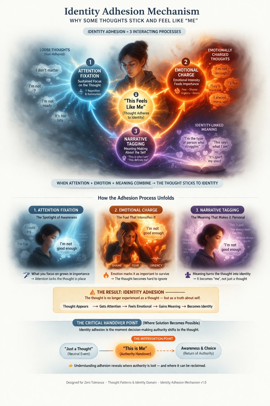 The Identity Adhesion Mechanism. Graphic
