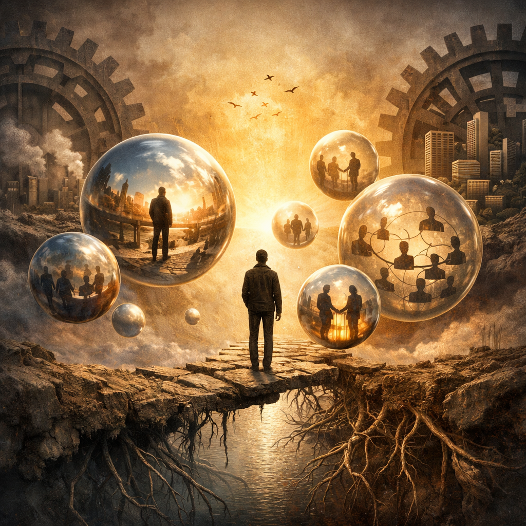 The Hidden Power of Reflective Agents in Human Systems. Graphic