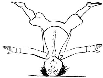 Inversion. Avoiding Stupidity Is Easier Than Seeking Brilliance. Graphic of man standing on his head.