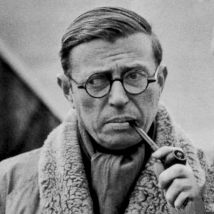 Jean Paul Sartre.The Nothingness At The Heart Of His Philosophy. Picture