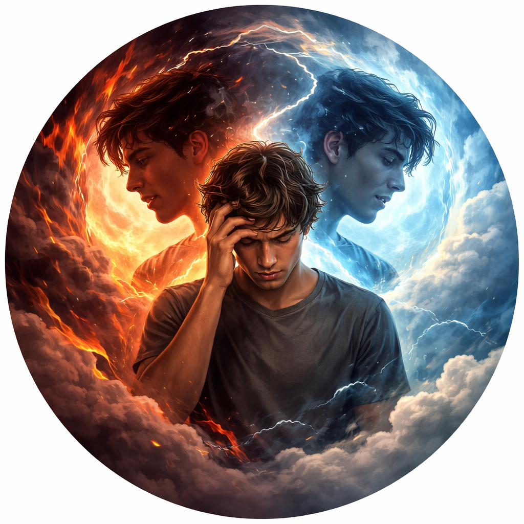 Opposing Selves Illusion. Opposing Selves Illusion. Graphic