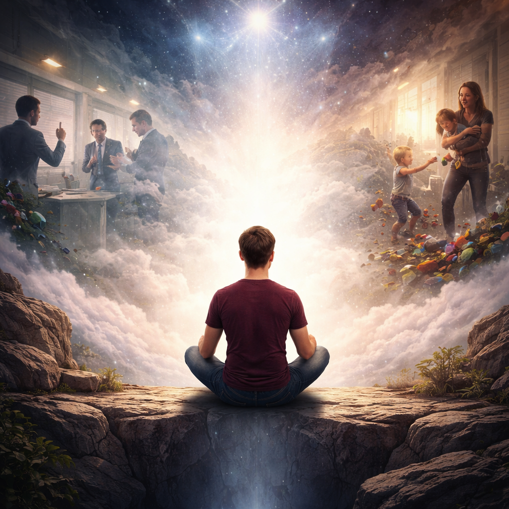 Reintroducing Space Before You Respond. Graphic