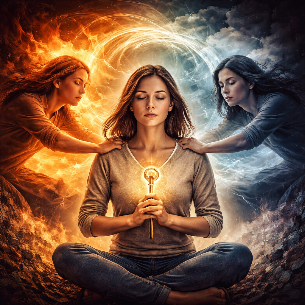 Resolving Your Inner Conflict. Graphic