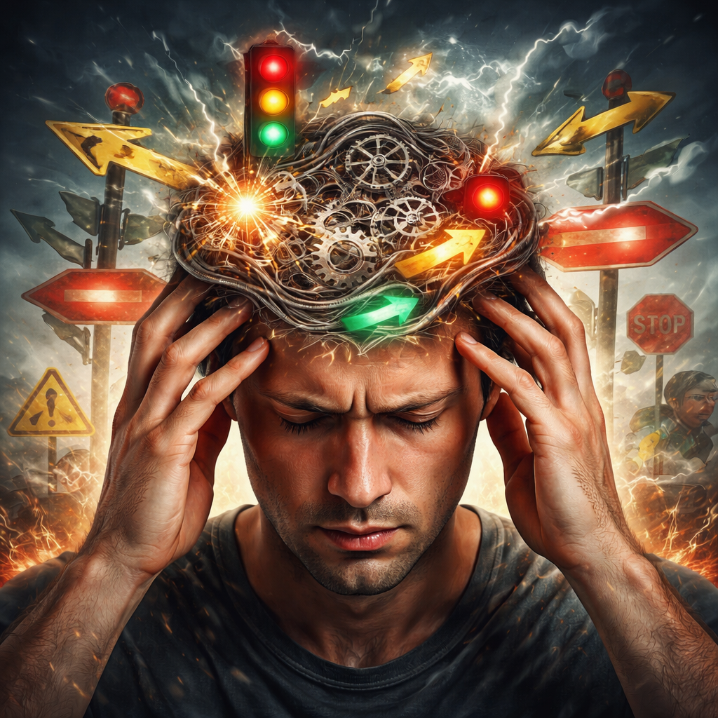 The Mechanics Of Inner Conflict. The Mechanics Of Inner Conflict. Graphic