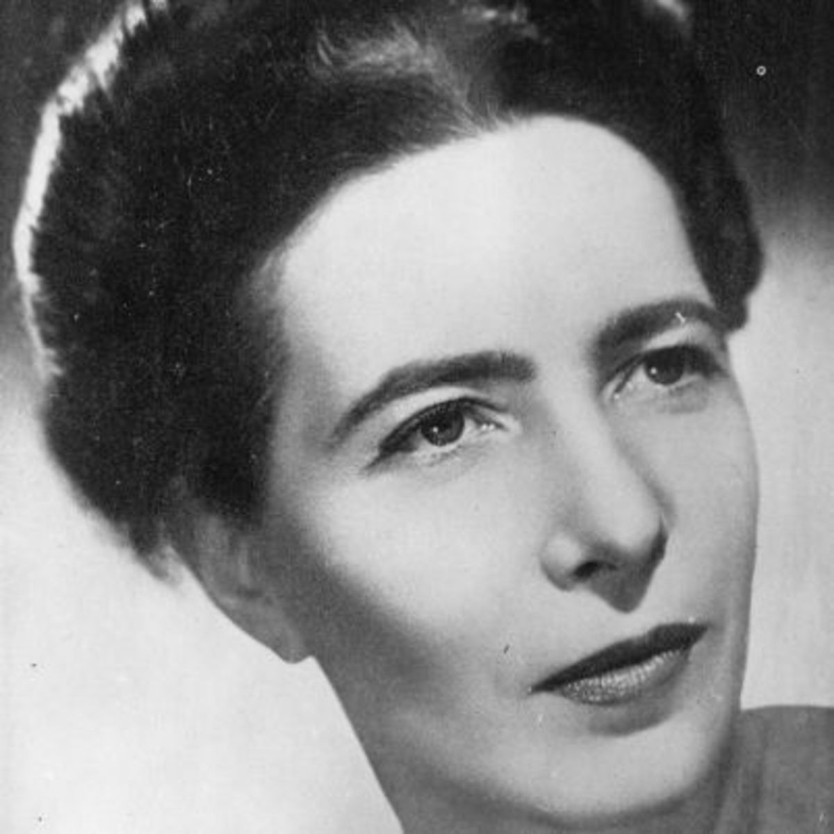 Simone De Beauvoir. The Second Sex. One Is Not Born, But Rather Becomes, A Woman. Photo