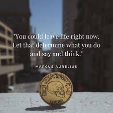 Marcus Aurelius quote.