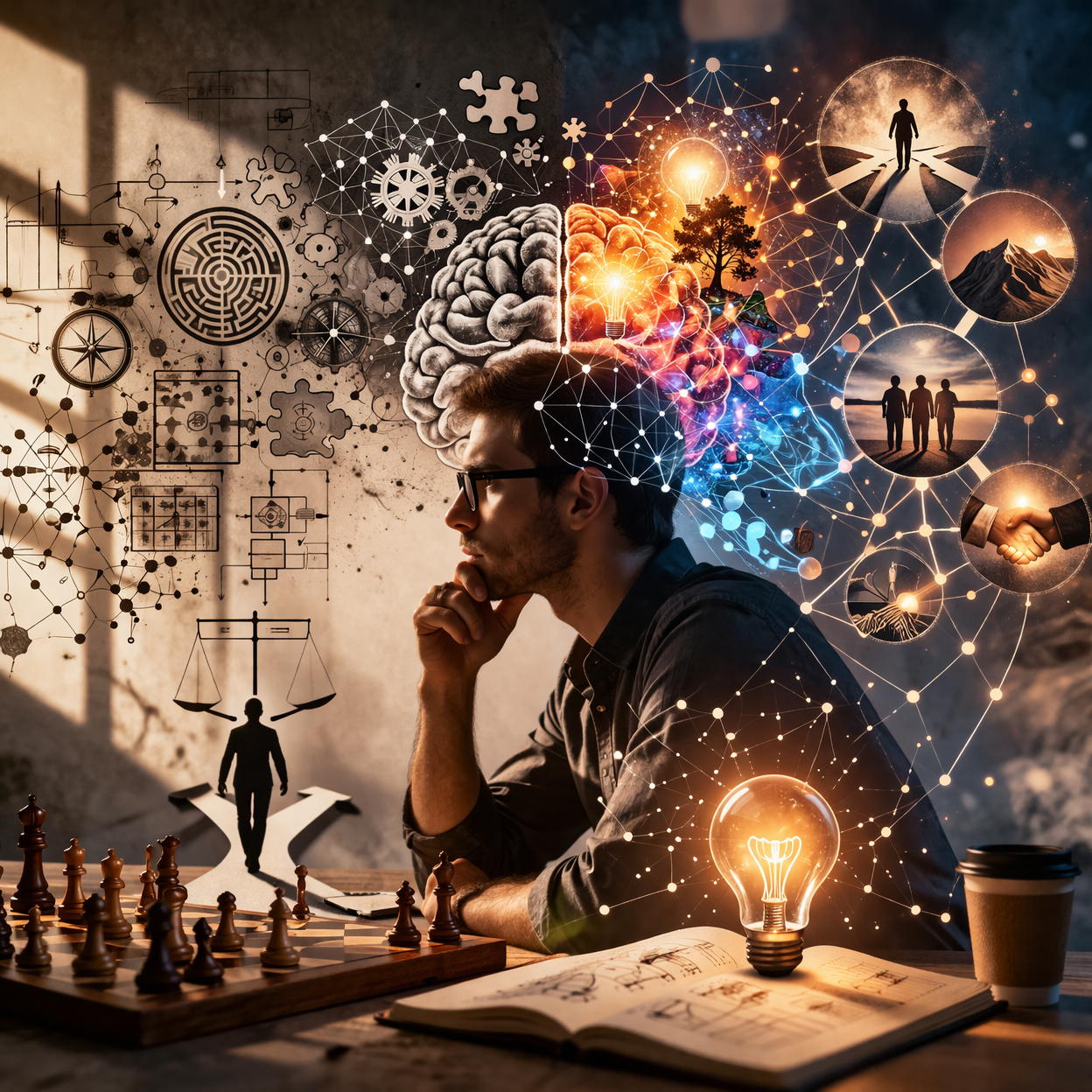 The Role Of Mental Models. Graphic