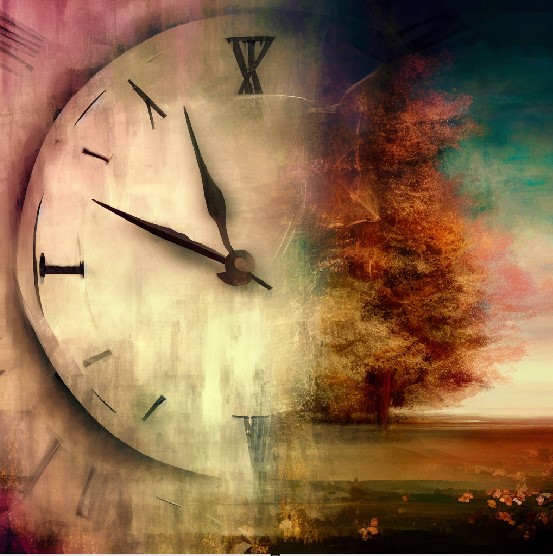 The Seasonality of Time. Graphic