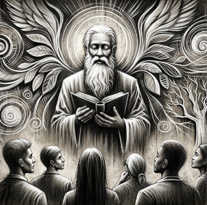 The Wise Advocate. Graphic