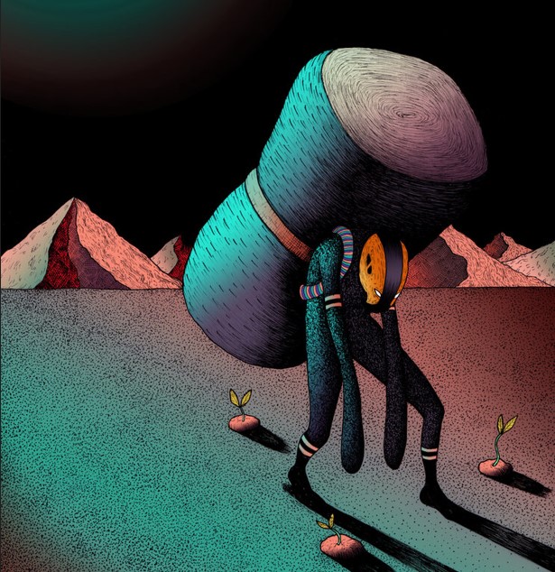 The Weight Of Expectation. Graphic