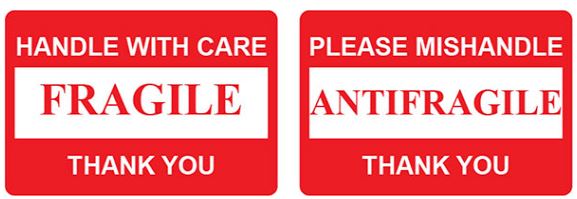 Antifragile. Graphic.