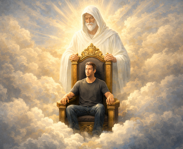 Authority Above Thought. Graphic