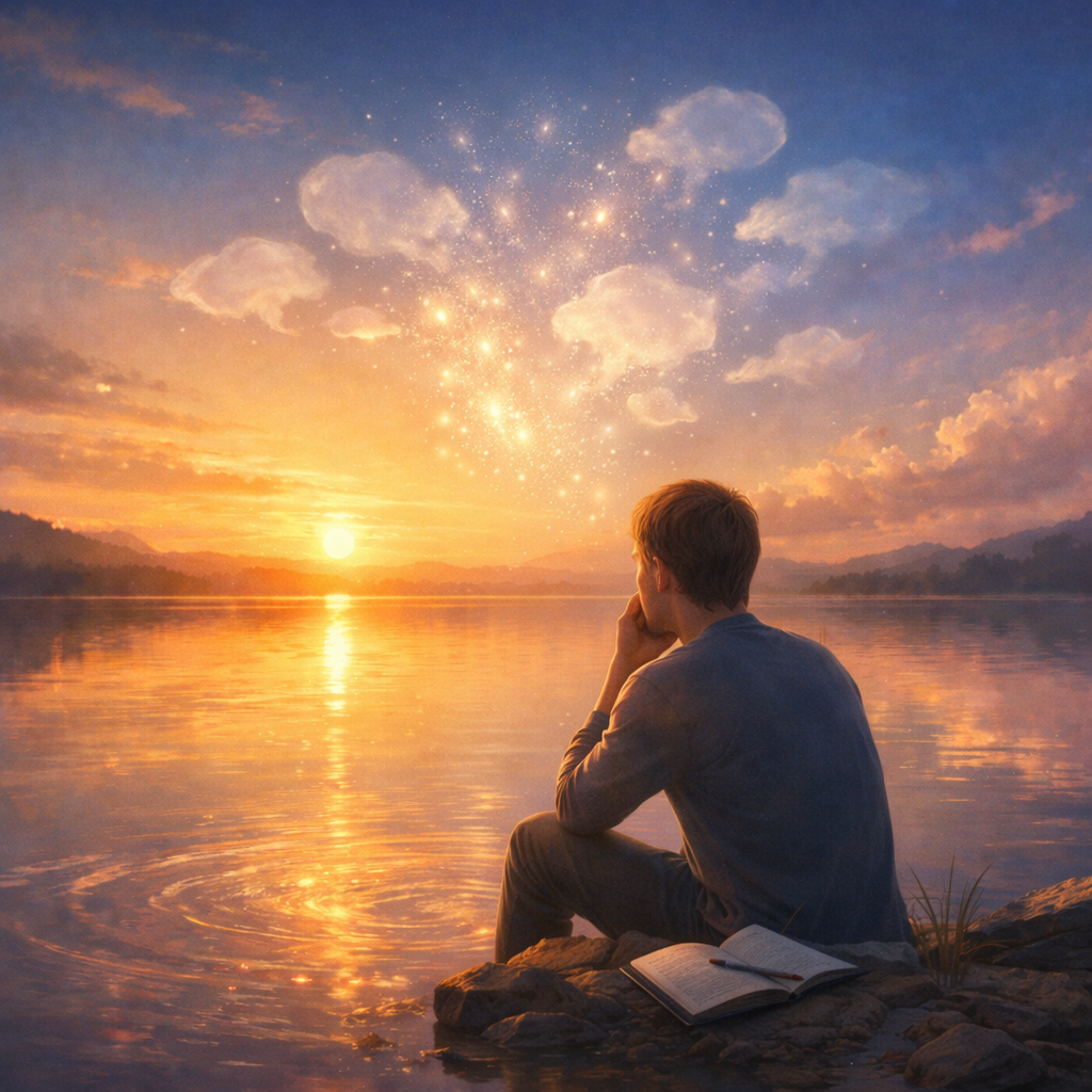 Closing Reflections On Thought Awareness. Graphic