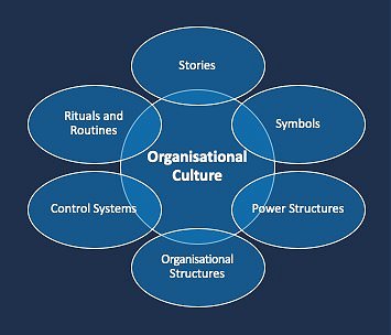 The Components Of Group Culture. Graphic