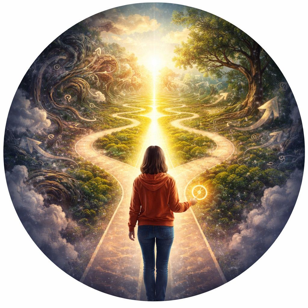 Direction Restores Order. Graphic