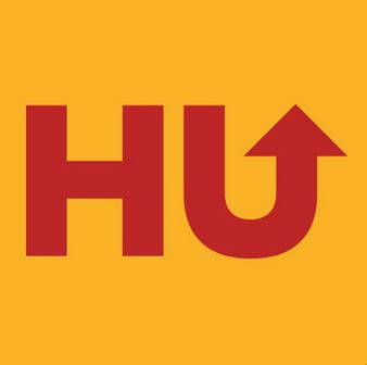 How Positive Asymmetry Can Transform Your Life. Finding This Hidden Value Is The Key To A Huge Upside. Graphic a large red letter H and letter U with an arrow on the right vertical pointing upwards.