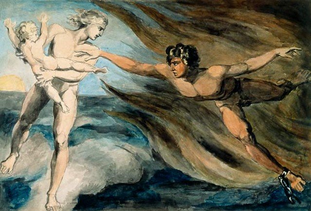 Applying the "Angels or Devils" Tests. Picture by artist William Blake of an Angel and Devil.