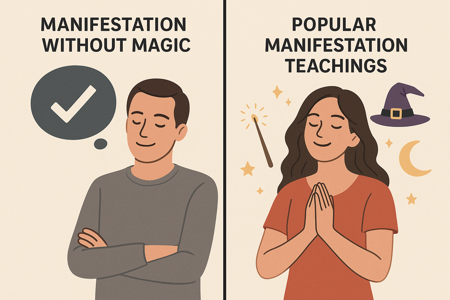 Manifestation Models Comparison. Graphic