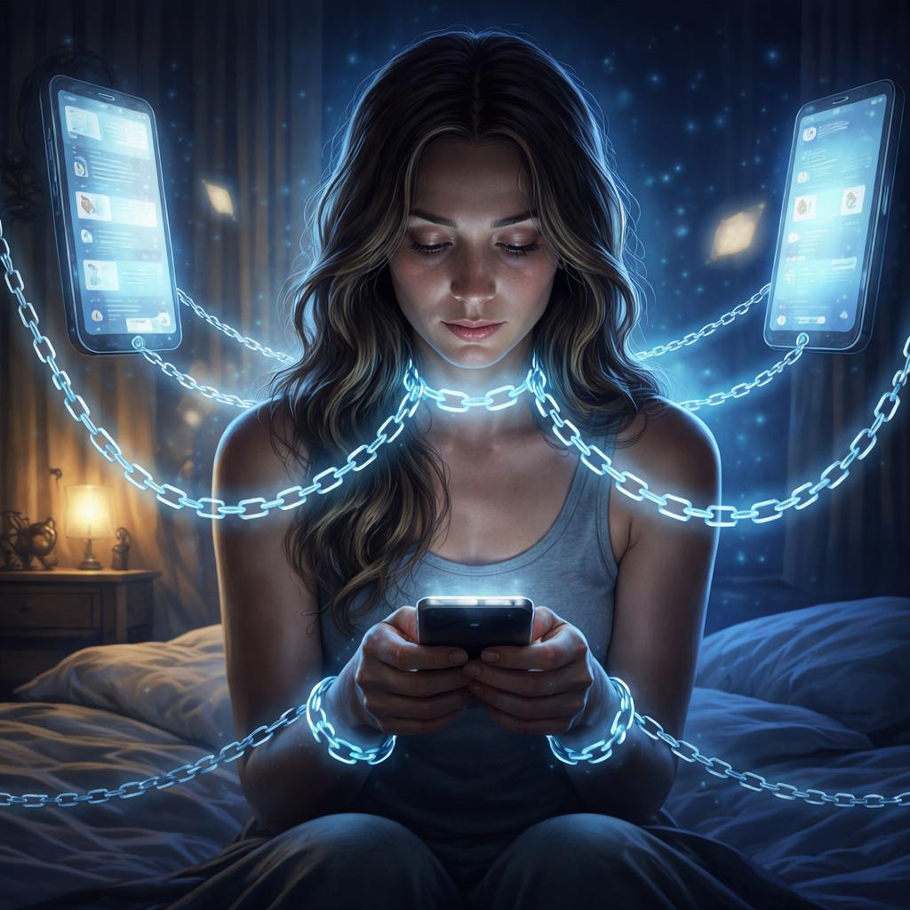 Thought, Connection & Dependency. Graphic